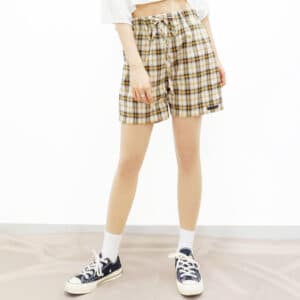 (KINYE_PT) KINYE's Check pants - Yellow
