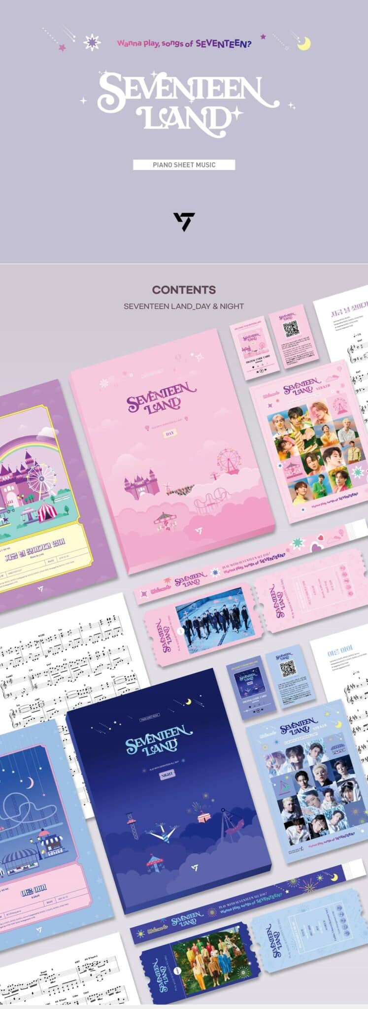 SEVENTEEN LAND : DAY & NIGHT