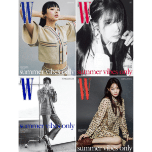 W KOREA July 2023 NewJeans HANNI, IU, Lee Jung-jae, Shin Mina