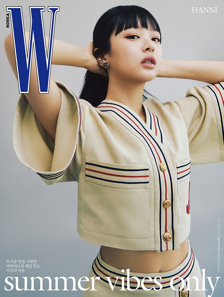 W KOREA July 2023 NewJeans HANNI, IU, Lee Jung-jae, Shin Mina