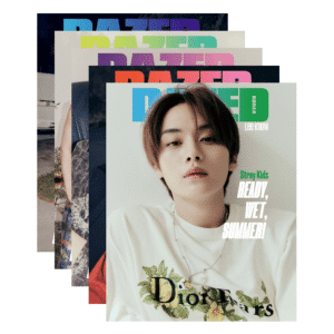 DAZED & CONFUSED July 2023 Stray Kids LEE KNOW, I.N, SEUNGMIN