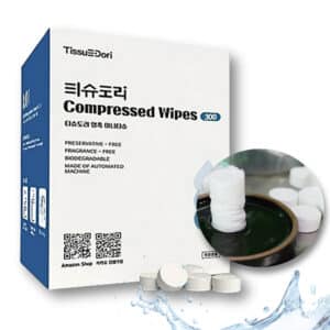 Compressed Towel Wipes Korea Disposable Coin Tissues 300P