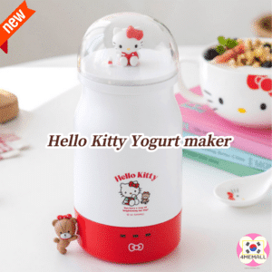 [Ten by Ten × Sanrio] Hello Kitty yogurt maker, healthy food, intestinal health, kids snack, lactobacillus, homemade yogurt, USB use