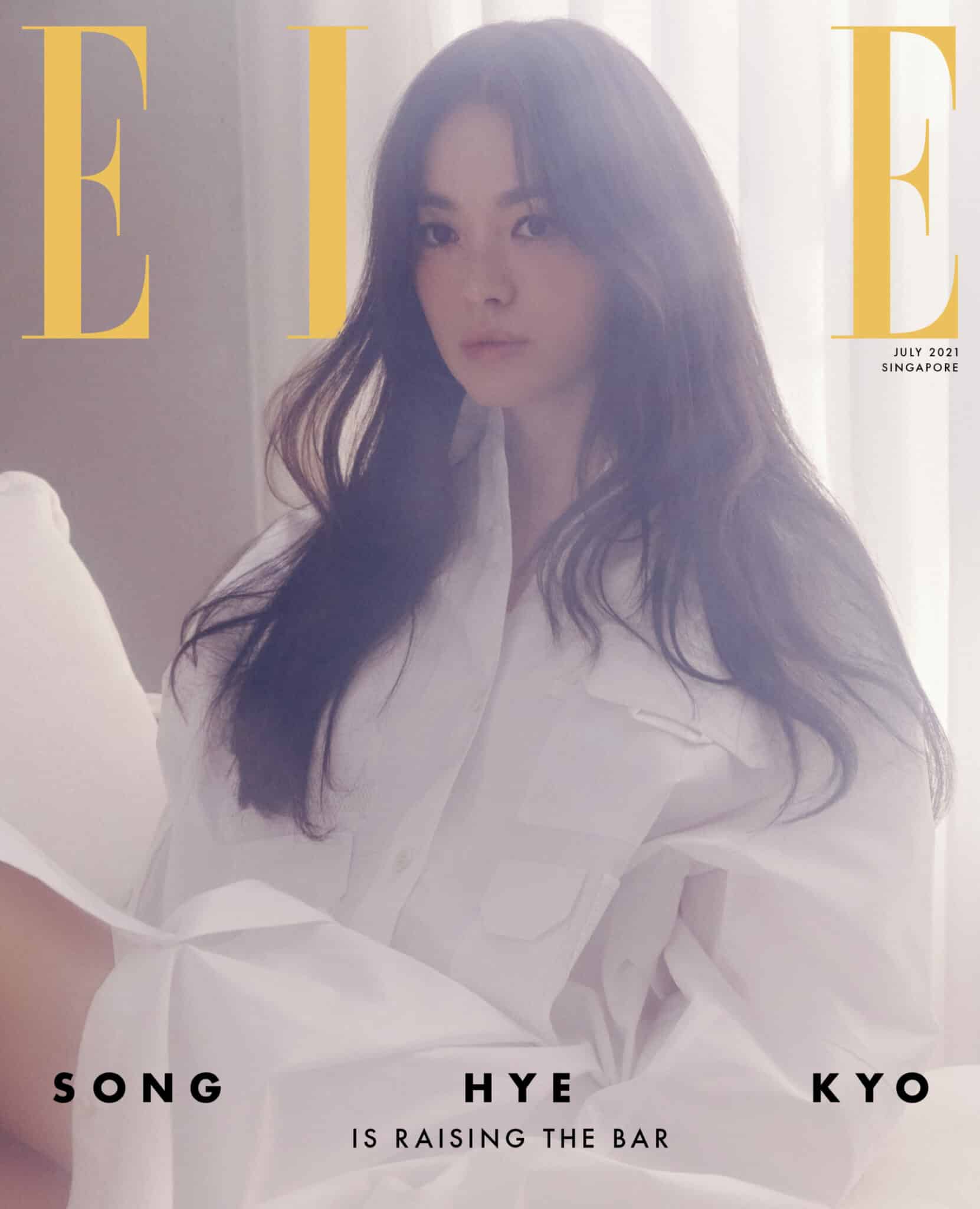 ELLE Singapore July 2021 Song Hyekyo - Now In Seoul
