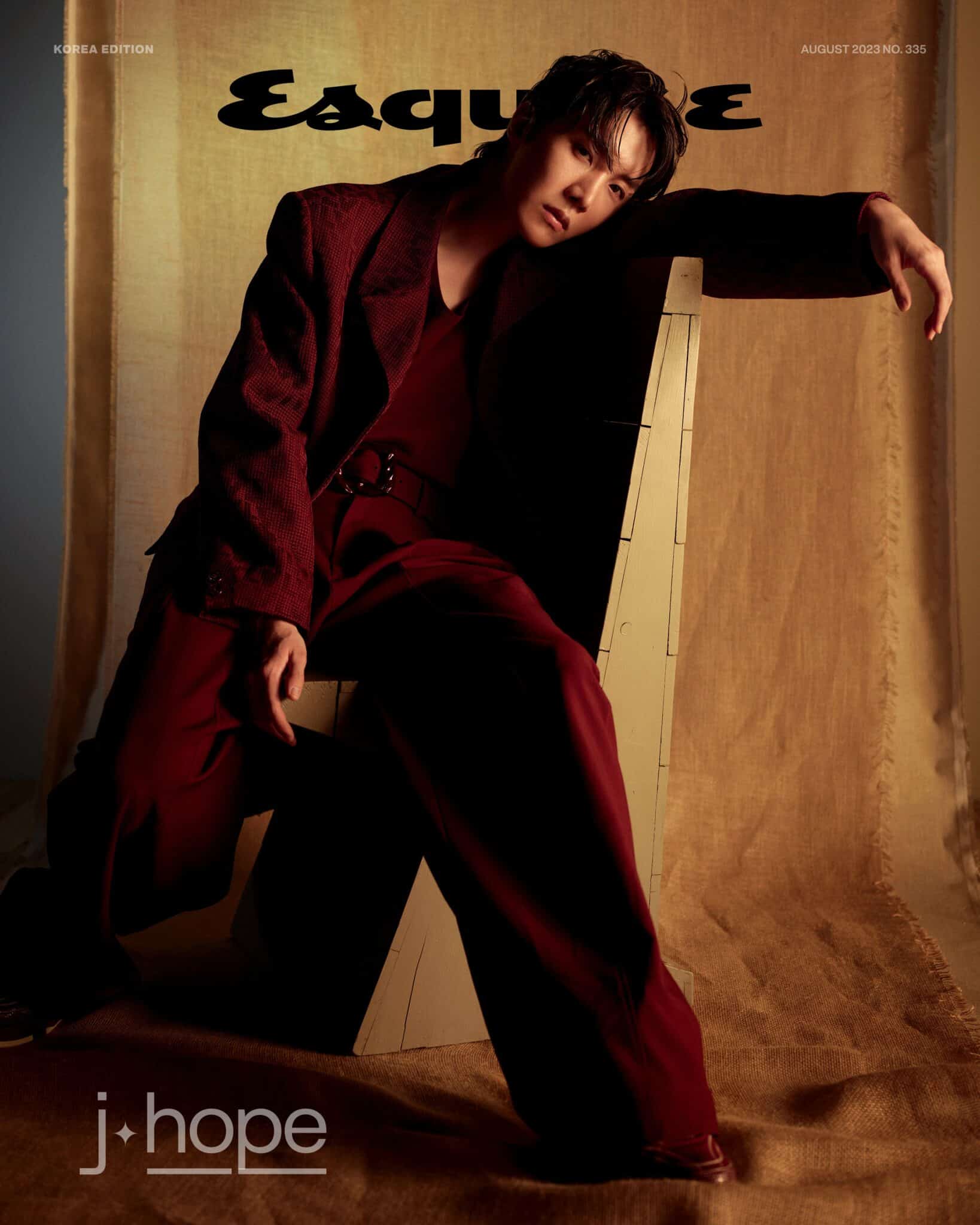 ESQUIRE Korea August 2023 BTS J-HOPE