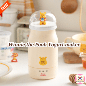 [ Ten by Ten × Disney] Yogurt maker Winnie the Pooh, healthy food, intestinal health, kids snacks, lactic acid bacteria, homemade yogurt, USB use