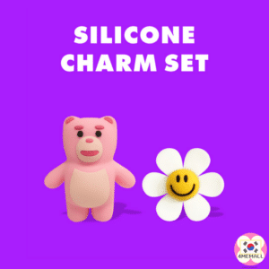 [Bellygom × Wiggle Wiggle] Silicone Charm 1SET Bellygom Zabits