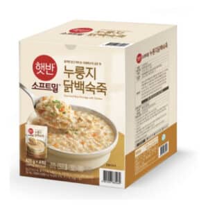 CJ / Nurungji Chicken White Water Porridge 420g x 4
