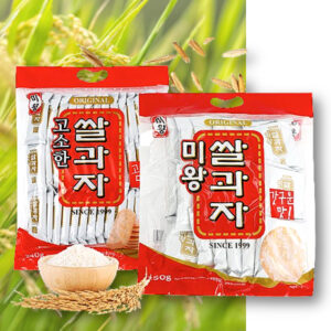 Miwang Rice Crackers Crispy Savory and Sweet Korean Traditional snacks 240g/ 250g