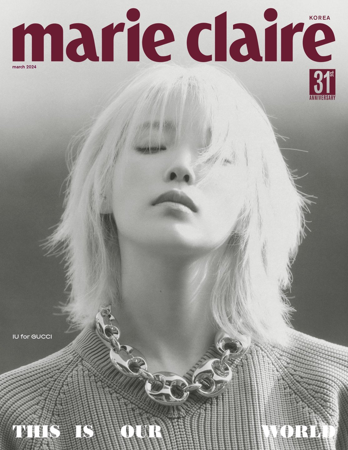 MARIE CLAIRE Korea March 2024 IU