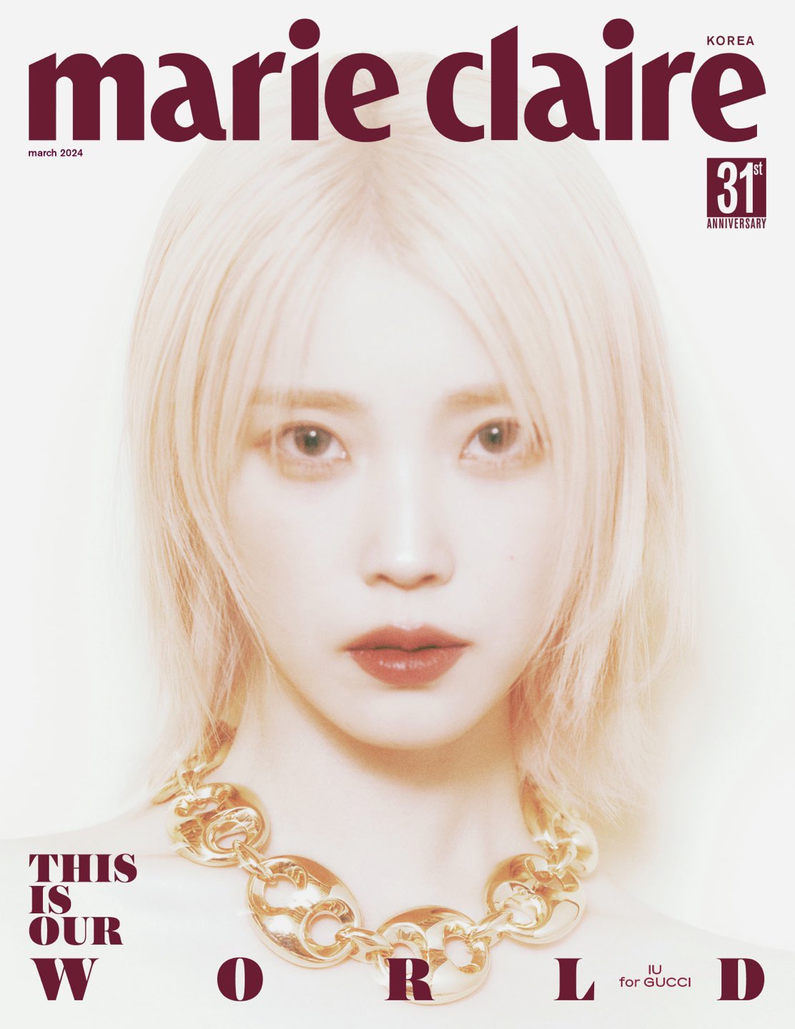 MARIE CLAIRE Korea March 2024 IU