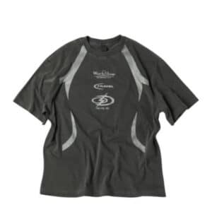 TRAVEL / LOGO LINE UP PIGMENT OVER FIT TEE