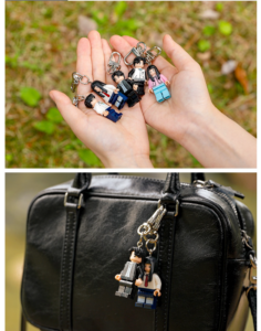 [LOVELY RUNNER] K-DRAMA Ryu Seon Jae Eclips Mini Block Keyring Korea Limited