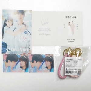 [LOVELY RUNNER] tvN K-DRAMA POP-UP STORE OFFICIAL MD GOODS COUPLE KEYRING Im Sol