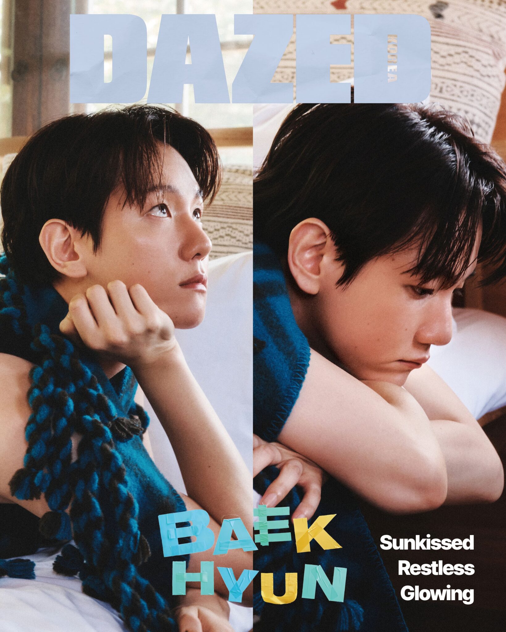 DAZED & CONFUSED Korea July 2024 EXO BAEKHYUN, BIBI