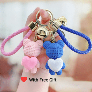 Lovely Runner Bear Keyring Byeon Woo Seok Kim Hye Yoon