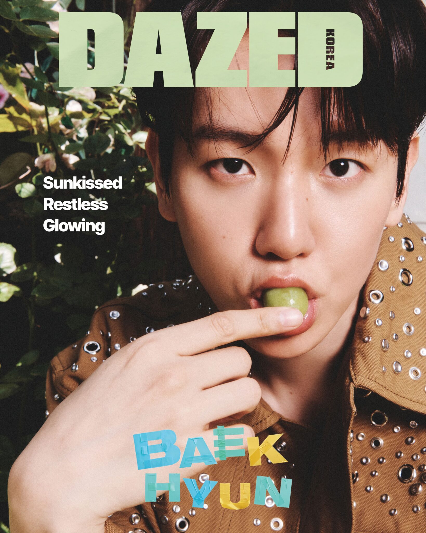 DAZED & CONFUSED Korea July 2024 EXO BAEKHYUN, BIBI