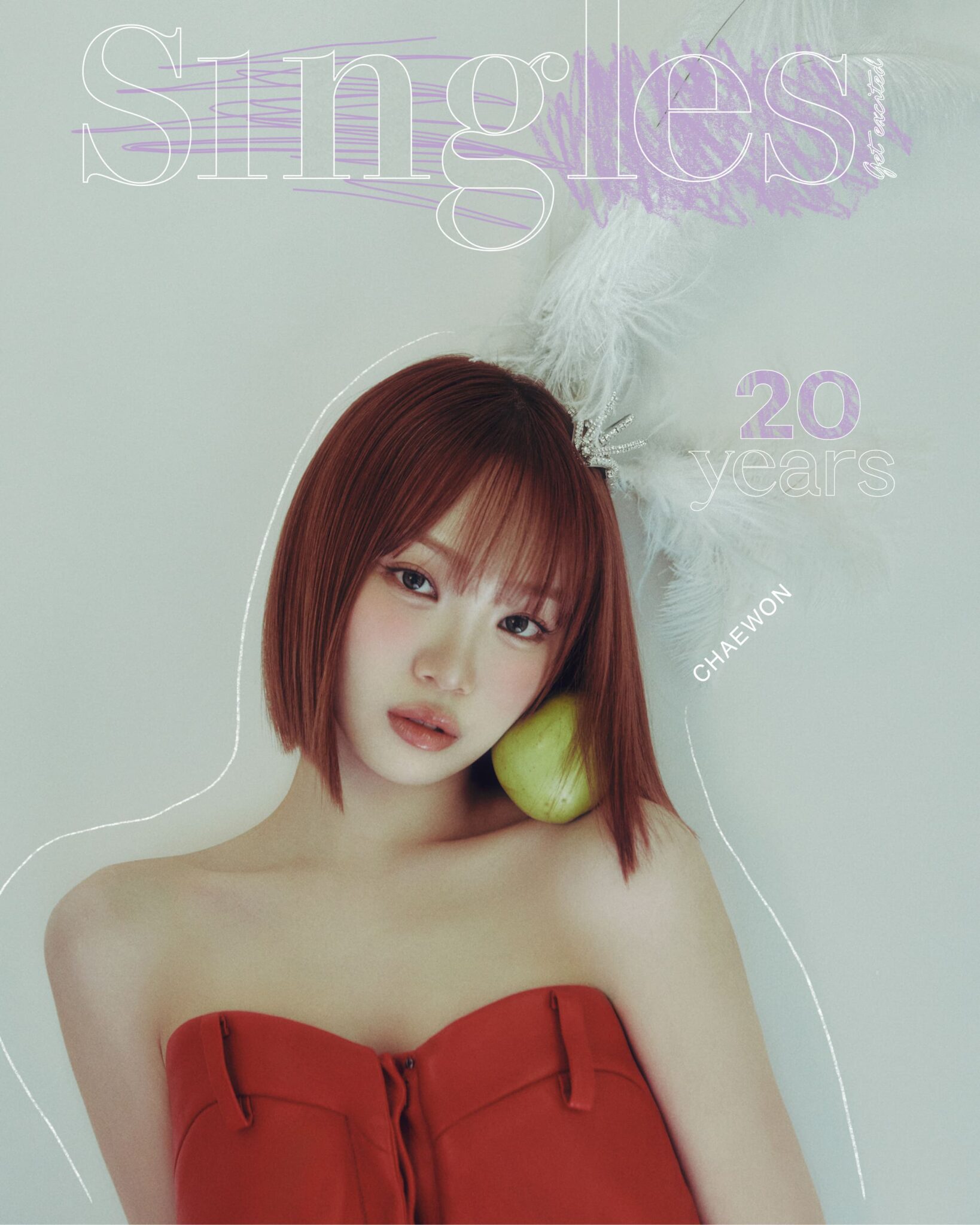 SINGLES Korea September 2024 LE SSERAFIM, Jang Yoon-ju, Uhm Jeong Hwa