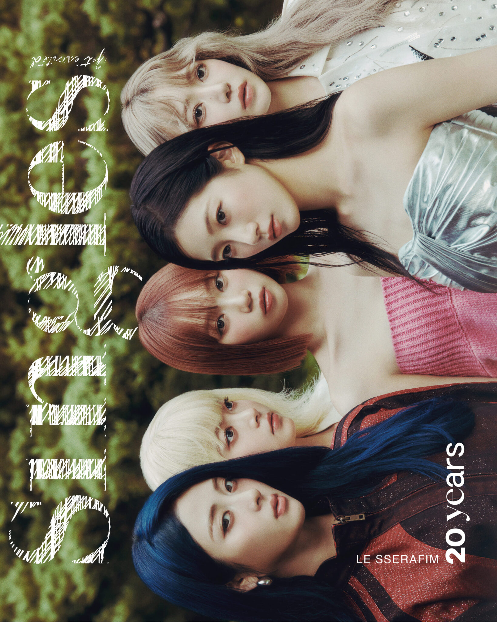 SINGLES Korea September 2024 LE SSERAFIM, Jang Yoon-ju, Uhm Jeong Hwa