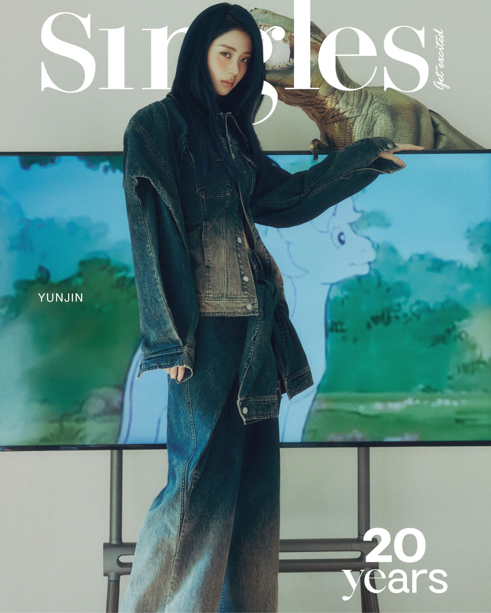 SINGLES Korea September 2024 LE SSERAFIM, Jang Yoon-ju, Uhm Jeong Hwa
