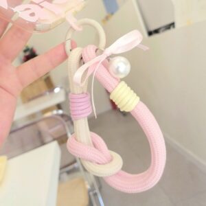 3. Beige & Pink Pendant
