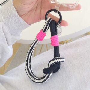 19. Black Color & Pink String