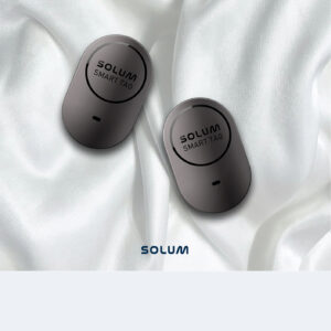 Solum Smart Tag 2Colors Black/White Loss Prevention Location Tracker (Samsung Galaxy Only)