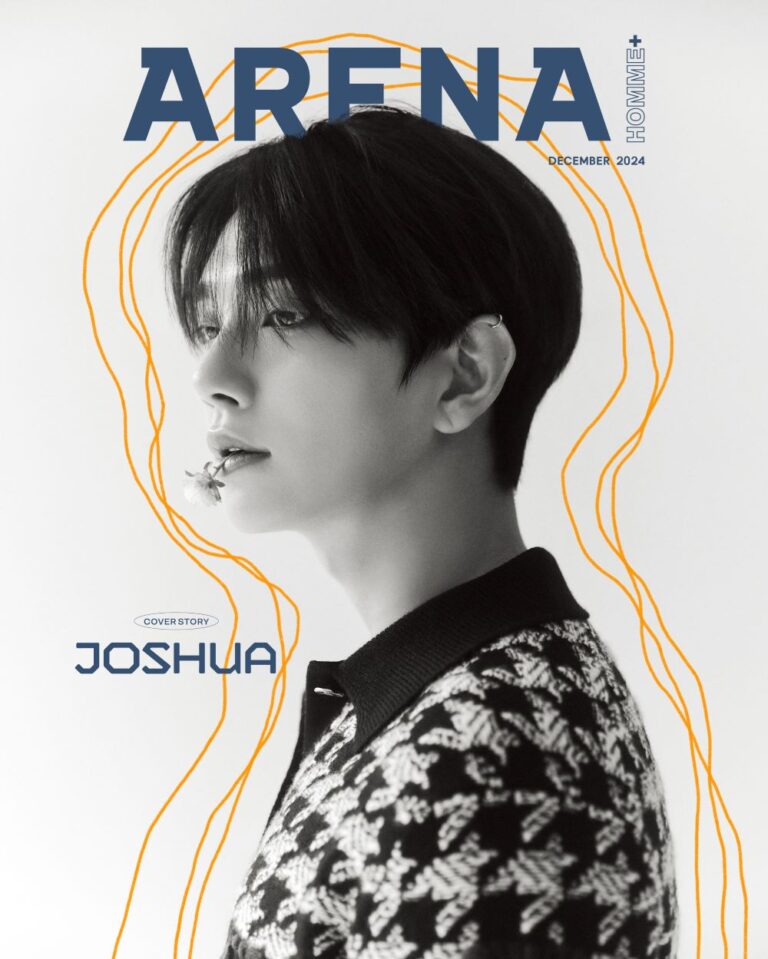 ARENA HOMME+ Korea December 2024 SEVENTEEN JOSHUA