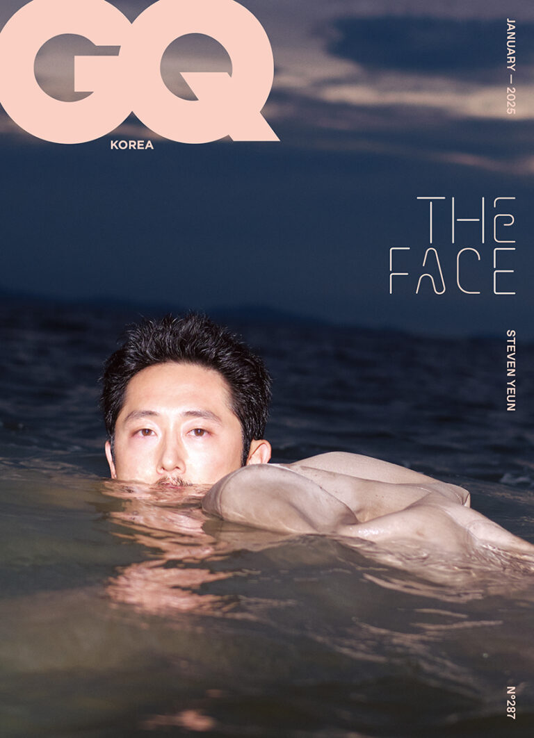 GQ Korea January 2025 Steven Yeun