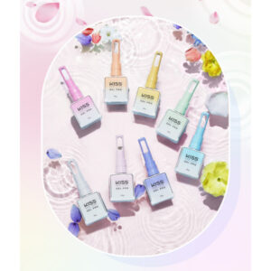 KISS NEWYORK / Flower Rain Gel Nail 8 Set / Syrup gel / Glitter gel