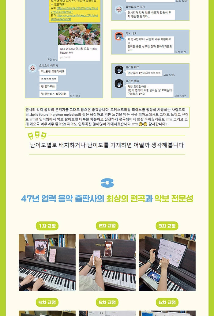 NCT DREAM Best Songs Piano Book