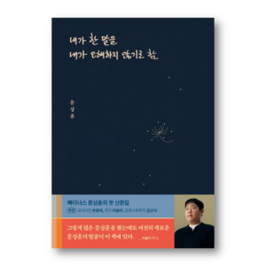 I Decided not to Misunderstand What I Saidu, 내가 한 말을 내가 오해하지 않기로 함, Korean Healing Essay