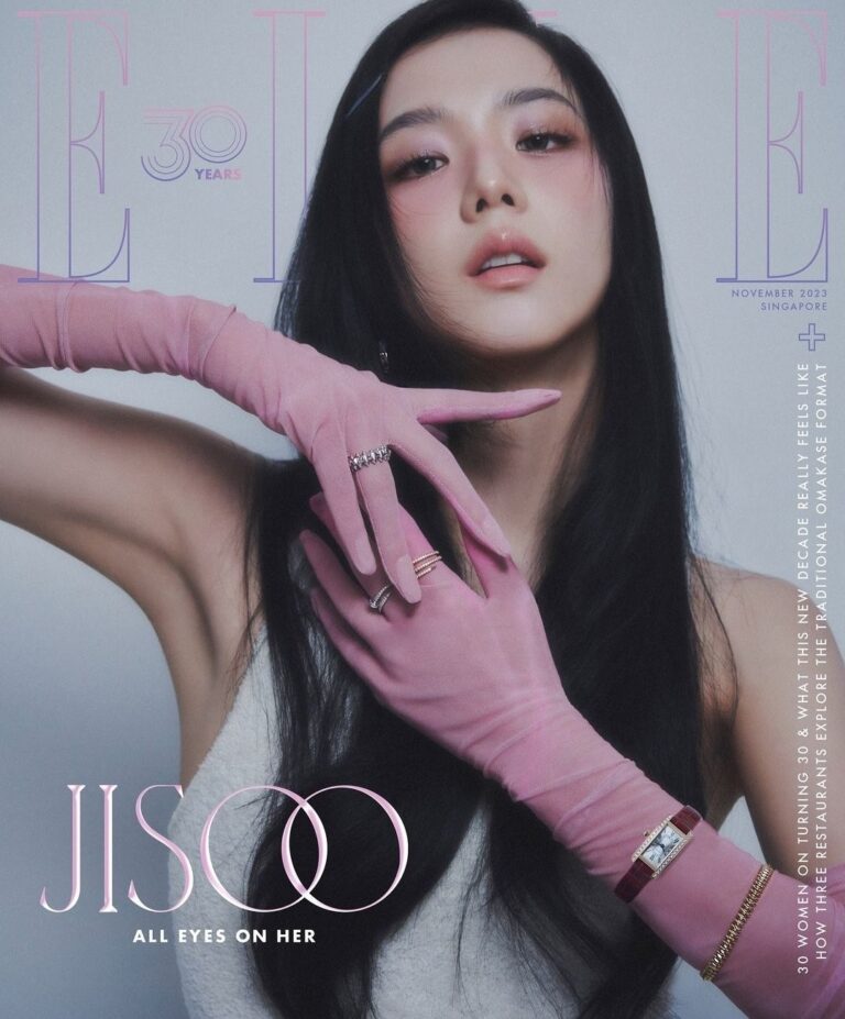 ELLE Singapore November 2023 BLACKPINK JISOO