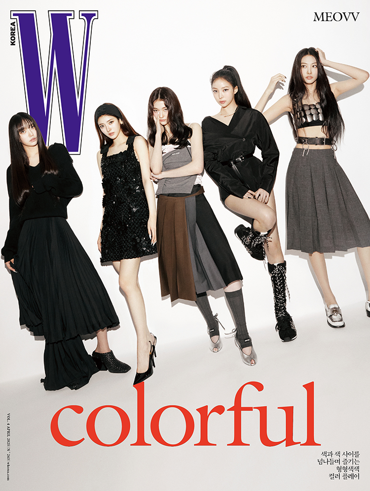 W Korea April 2025 MEOVV - Now In Seoul