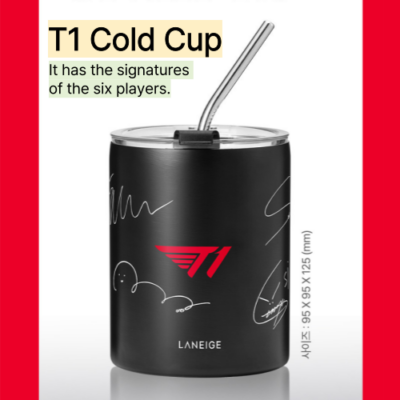 FAKER & LoL T1 Player x Laneige Cold Cup Korea Limited Edition