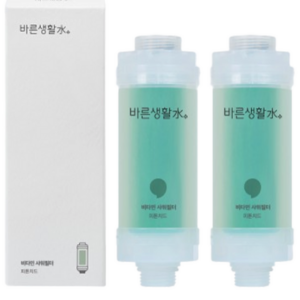 Barunsaengwhalsu Vitamin Shower Filter, Phytoncide , 2 pcs chlorine removal