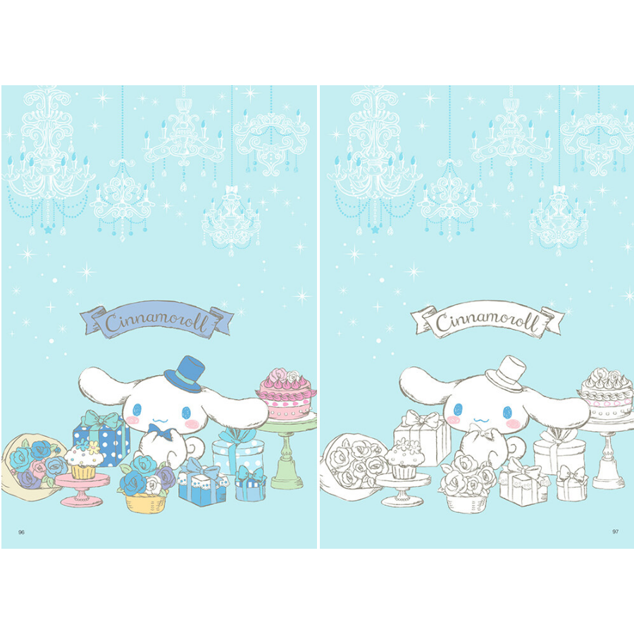 Cinnamoroll Coloring Art Book - Now In Seoul
