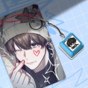 Virtual Strangers Keycap Keyring Set - Now In Seoul