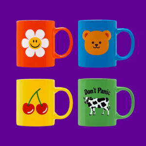 WIGGLE WIGGLE / Color Mug Cup 4 colors