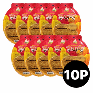 Crispy Seasoned Dried Fish Snack 10P(230g)
