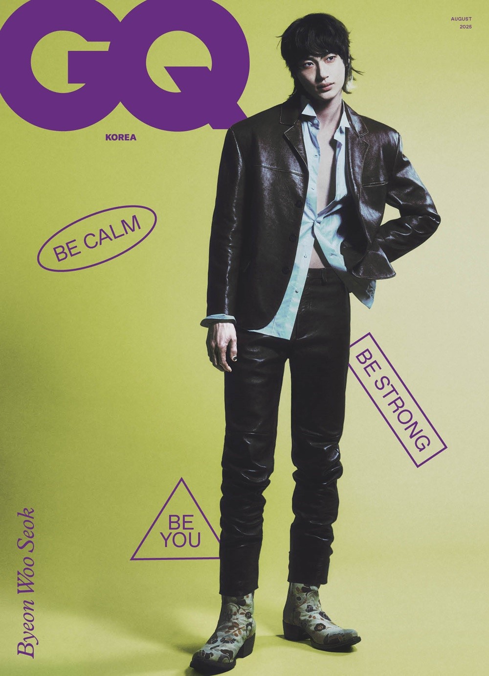 GQ Korea August 2025 Byeon Wooseok