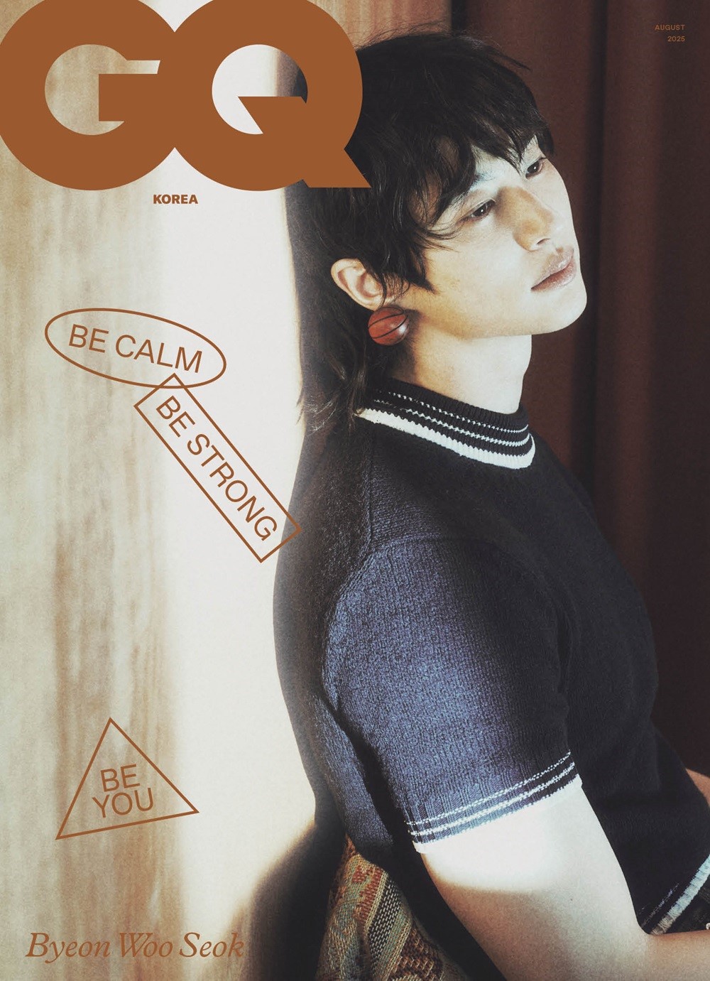 GQ Korea August 2025 Byeon Wooseok