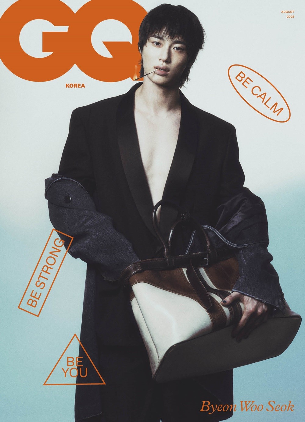 GQ Korea August 2025 Byeon Wooseok