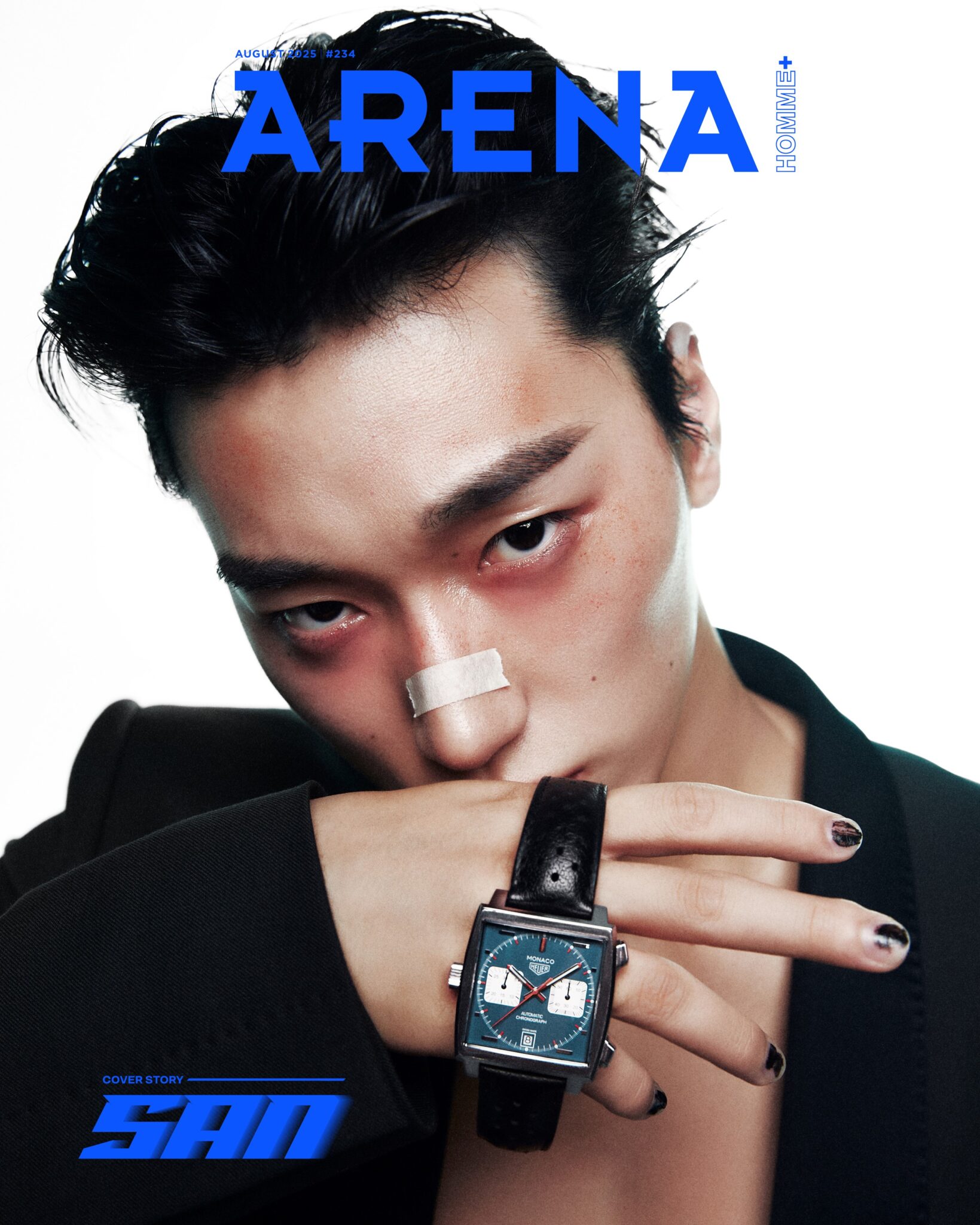 ARENA HOMME+ Korea August 2025 ATEEZ SAN