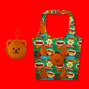 WIGGLE WIGGLE / Pocketable Bag Wiggle Bear