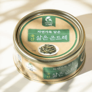 Yeolmu Sanghoe Boiled Gondre Greens Can – 120g