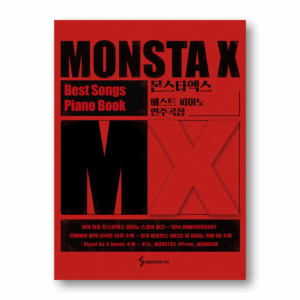 MONSTA X Best Songs Piano Book