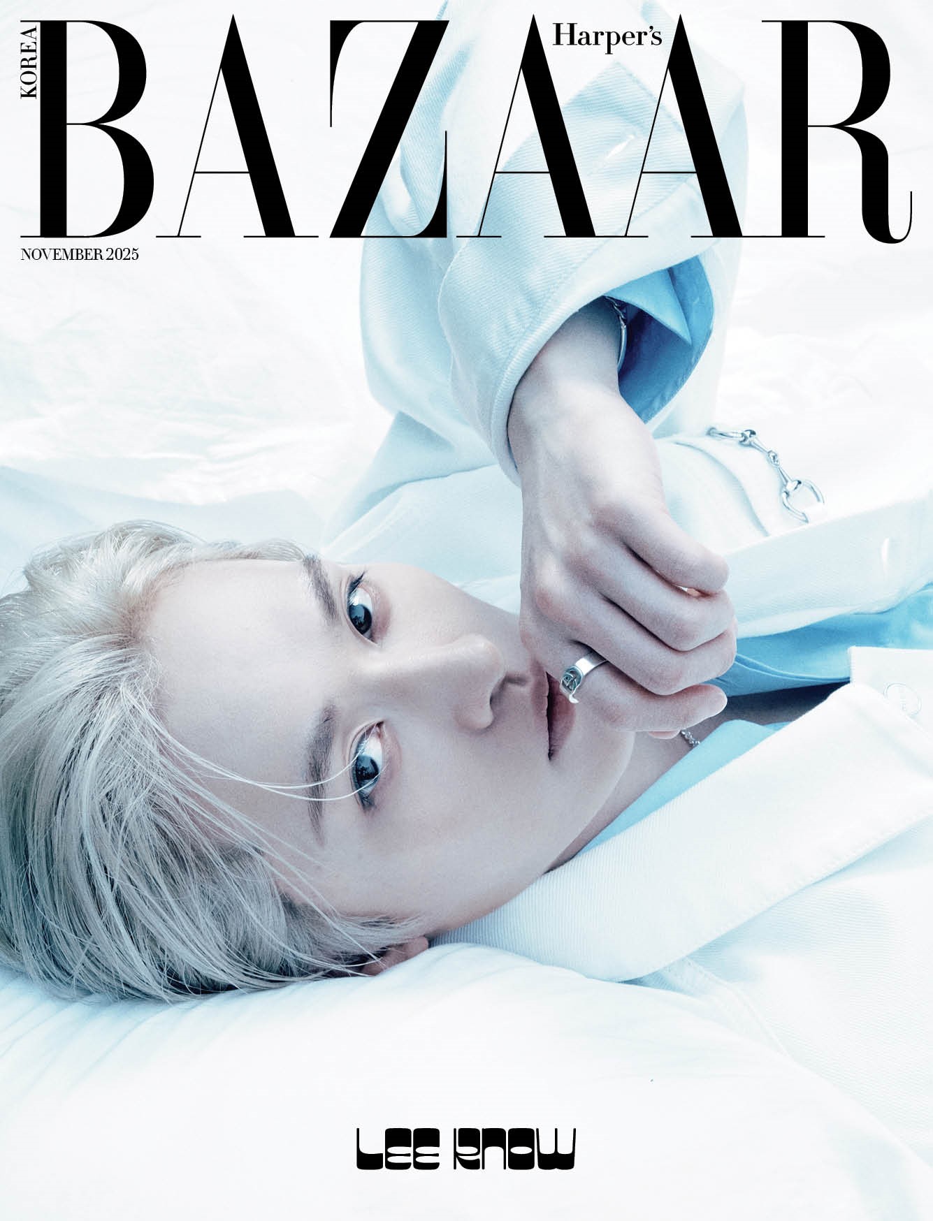 HARPER'S BAZAAR Korea November 2025 Stray Kids LEE KNOW