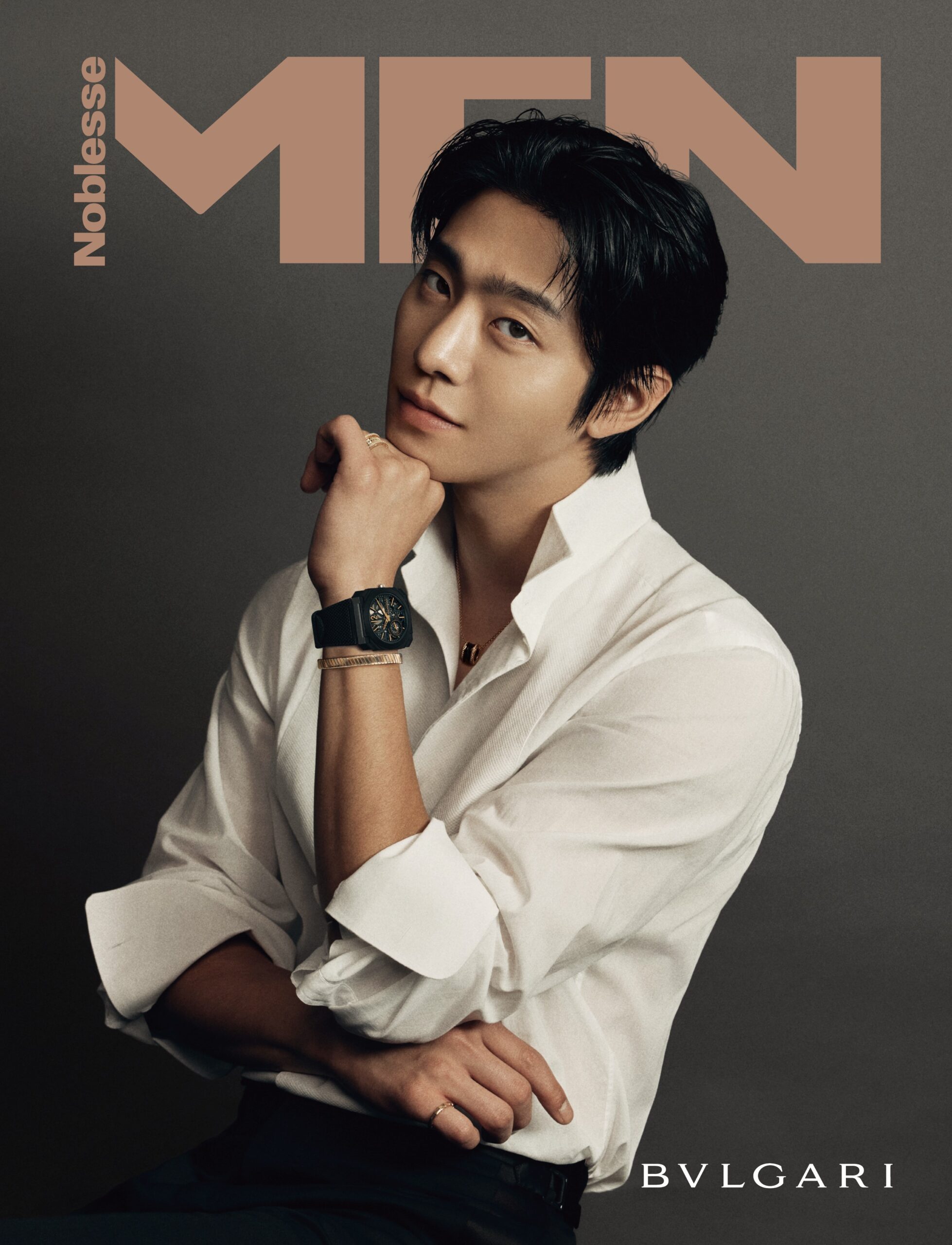 MEN NOBLESSE Korea November 2025 AHN HYO SEOP