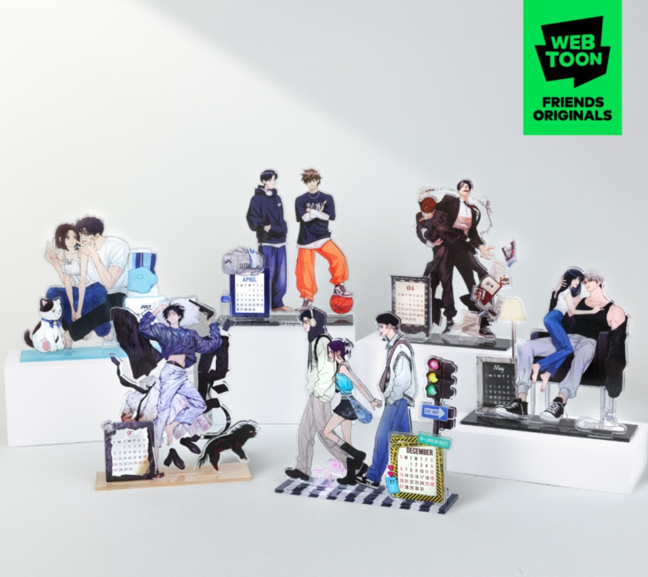 Webtoon Friends 2026 Calendar